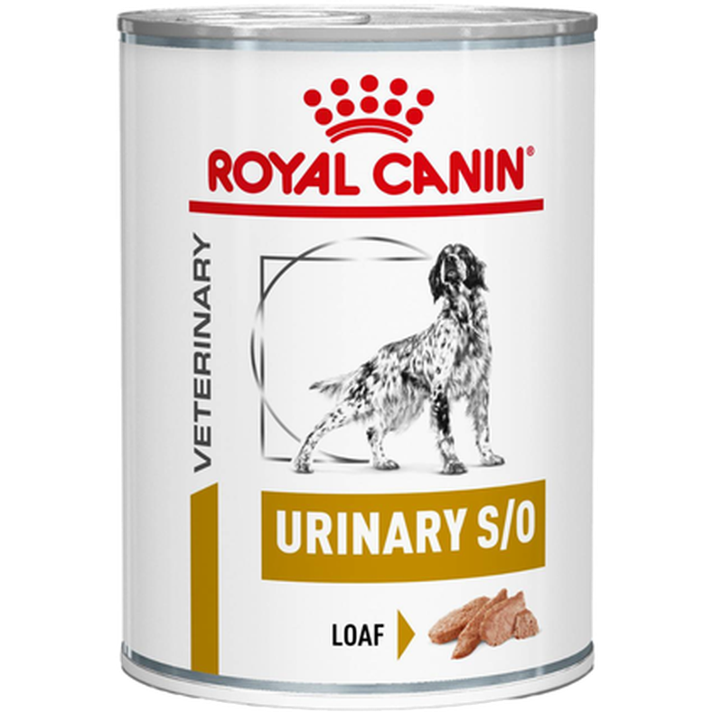 Urinary S/O Loaf Våtfôr for hunder 12 x 410 g - Hund - Hundefôr & hundemat - Veterinærfôr for hund, Veterinærfôr for hunder - Royal Canin Veterinary Diets Dog