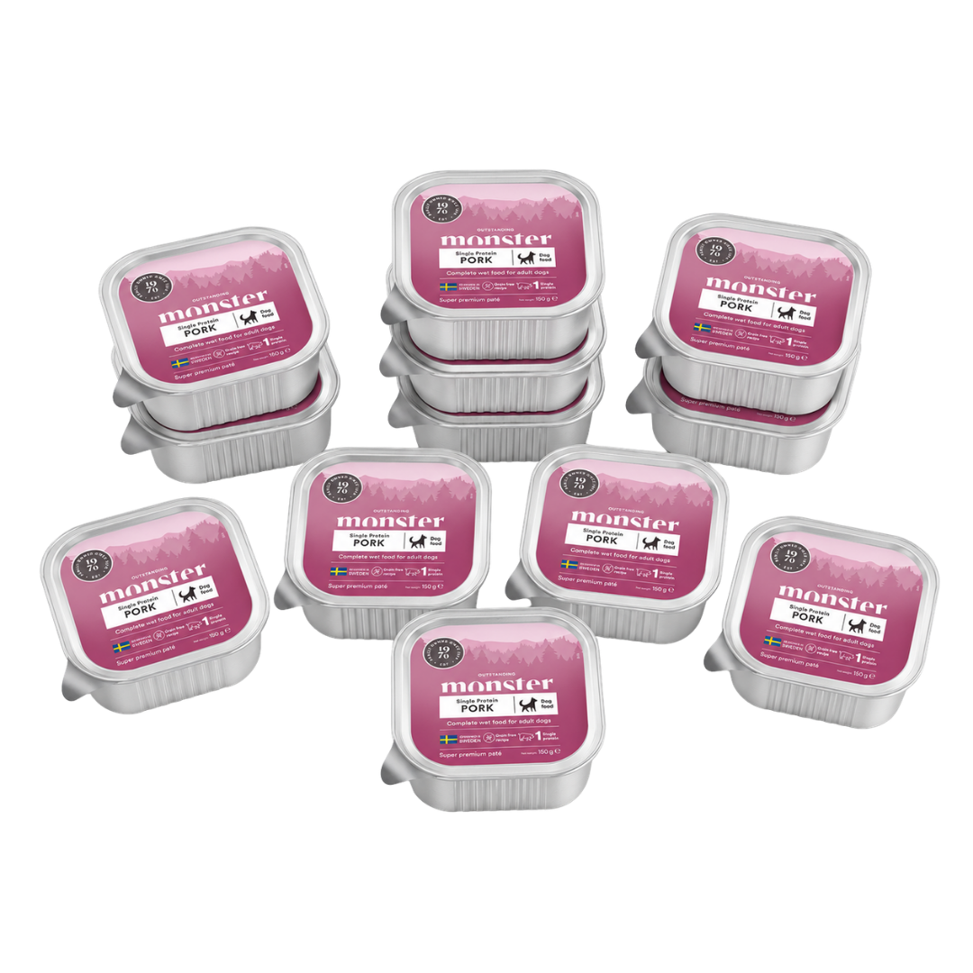 Dog Pork Pat&eacute; 12x150 g