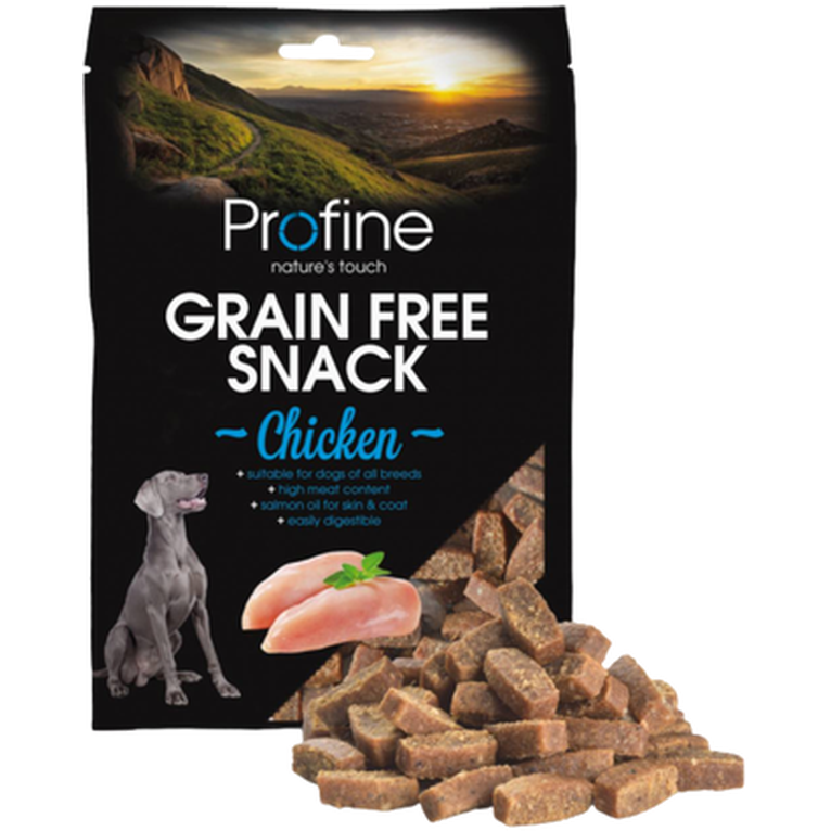 Dog Grain Free Semi Moist Snack Chicken 200g