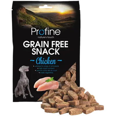 Dog Grain Free Semi Moist Snack Chicken