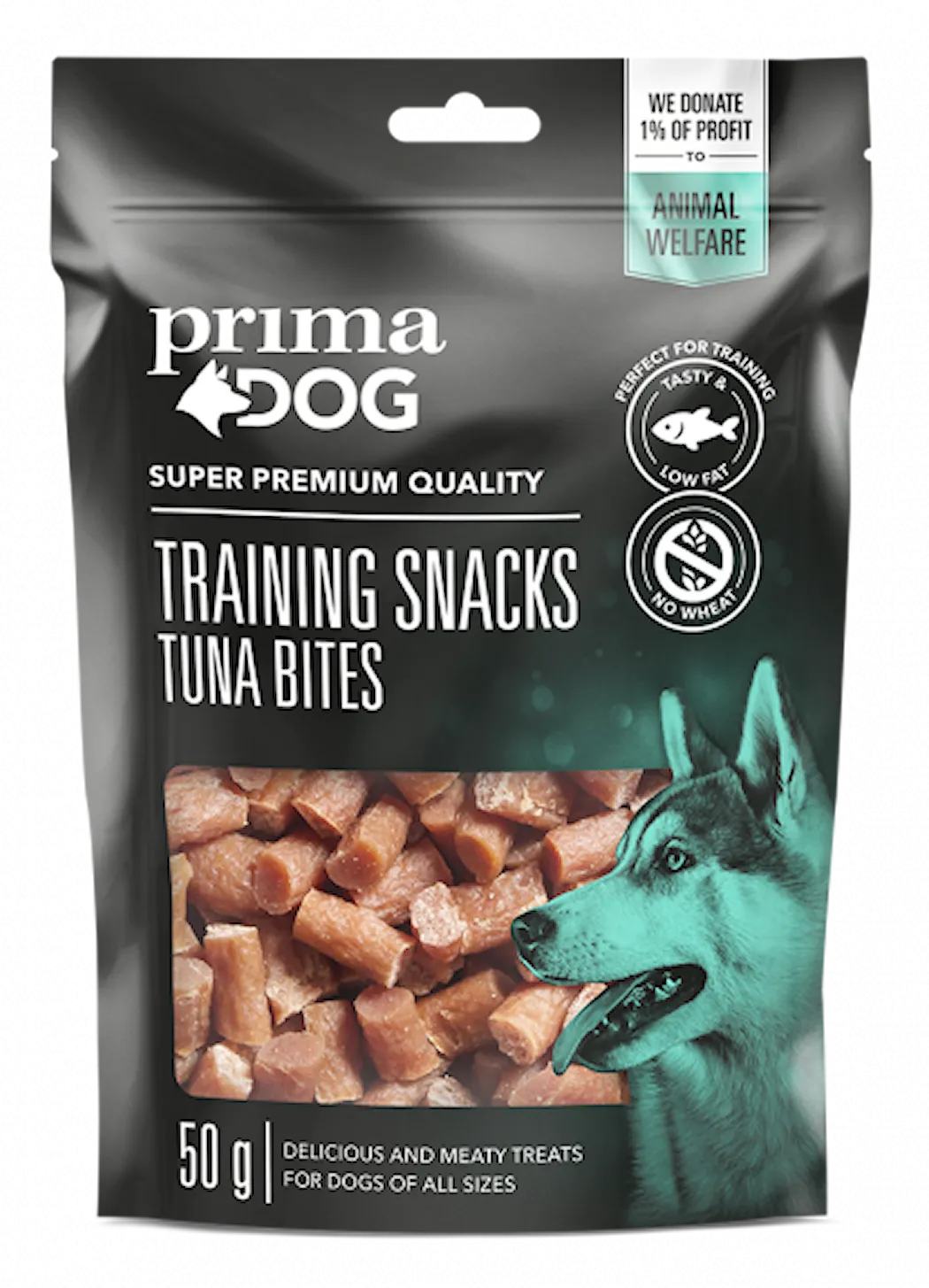 Prima Dog Training Snacks Tunfiskbiter 50 g