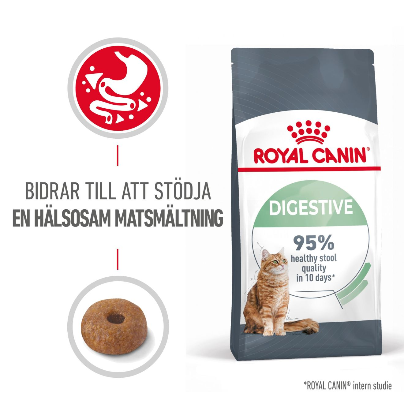 Digestive Care Adult Torrfoder för katt 4 kg