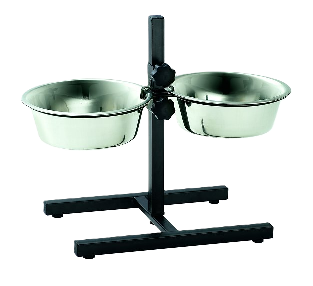 Hunter Bar With 2 Steel bowls Basic Stainless Steel 1800 ml