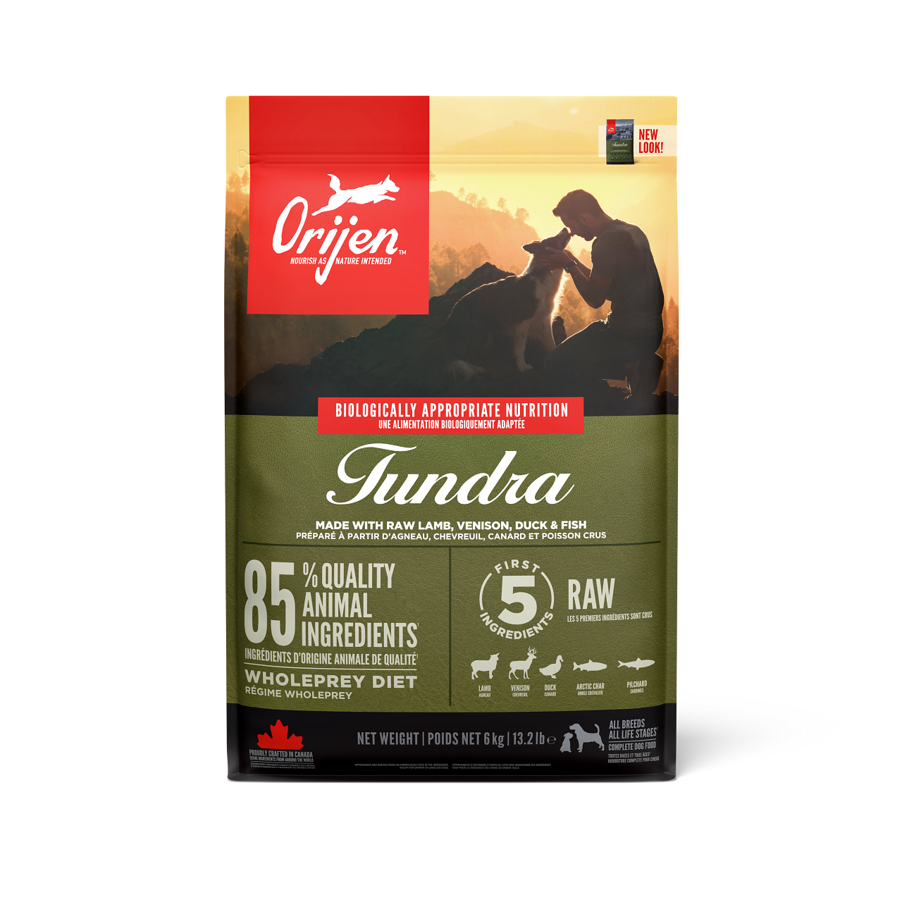 Orijen - Dog Tundra Grain Free - Dry Dog Food 6 kg - Hund - Hundmat & hundfoder - ZOO.se