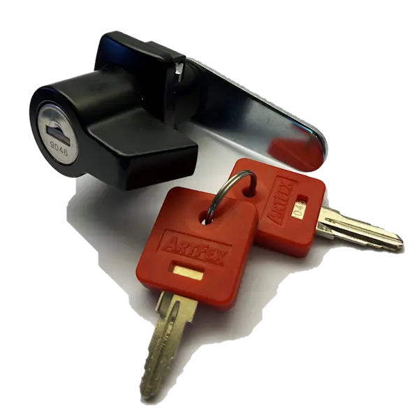 Reservdel Nya låset inkl 2 nycklar