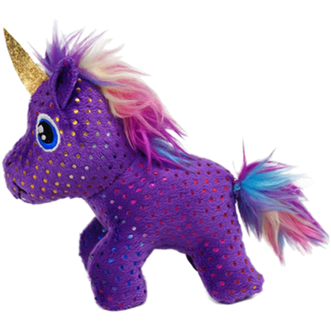 Enchanted Buzzy Unicorn Purple 10cm - Katt - Kattleksaker - Mjuka Kattleksaker - Kong - ZOO.se