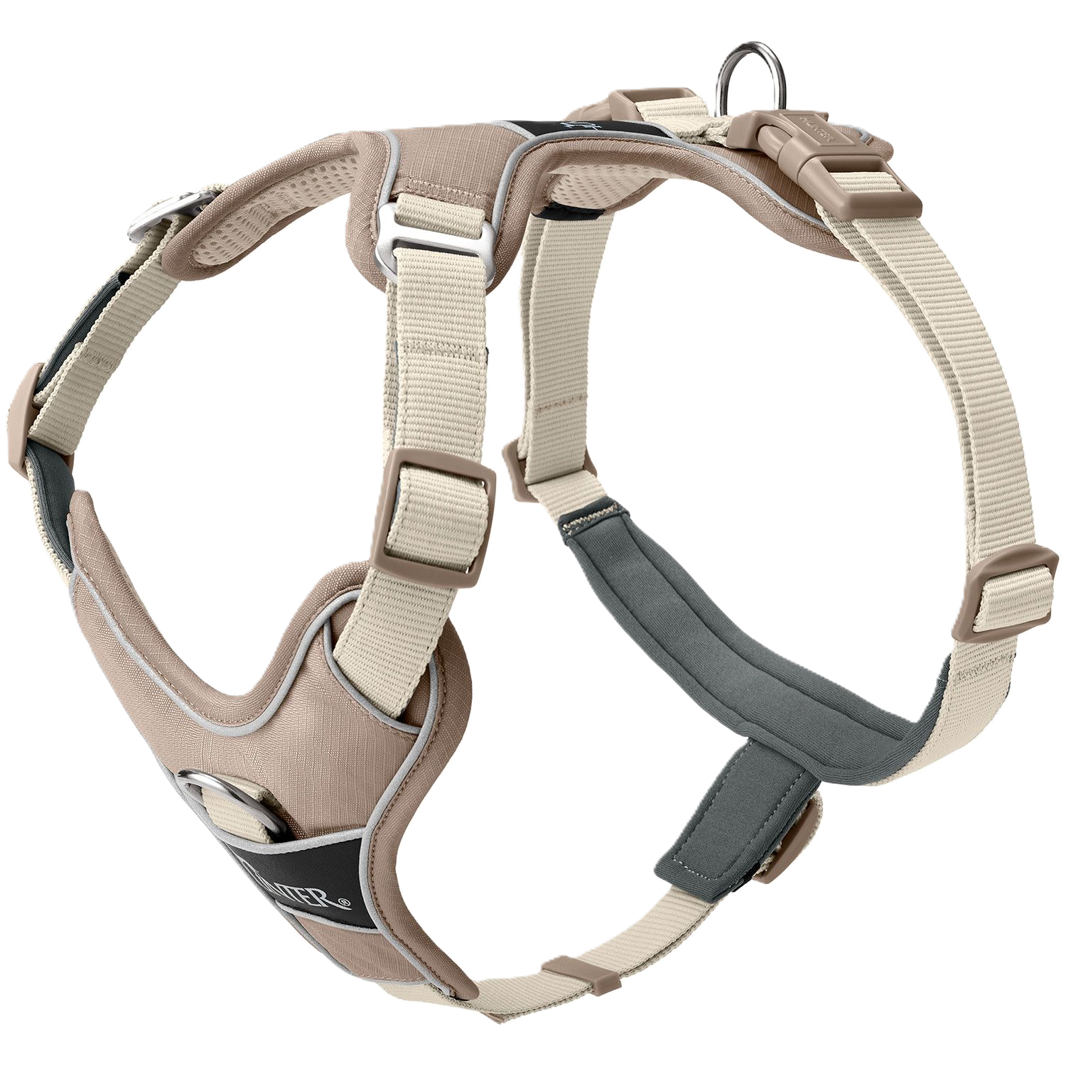 Hunter Harness Divo Up Polyester taupe