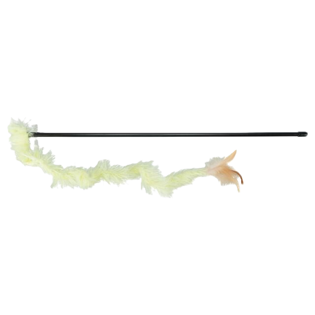 Trixie - Lekestang med plysjstrimmel 48 cm Mix farge - Katt - Katteleker & viftepinner - Viftepinner & viftestenger - ZOO.no