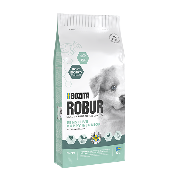 Bozita Robur - Sensitive Grain Free Puppy 3kg - Hund - Hundmat & hundfoder - ZOO.se