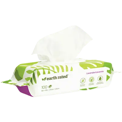 Compostable Wipes Biobased Lavender