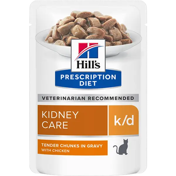 k/d Kidney Care Chicken Pouch - Wet Cat Food