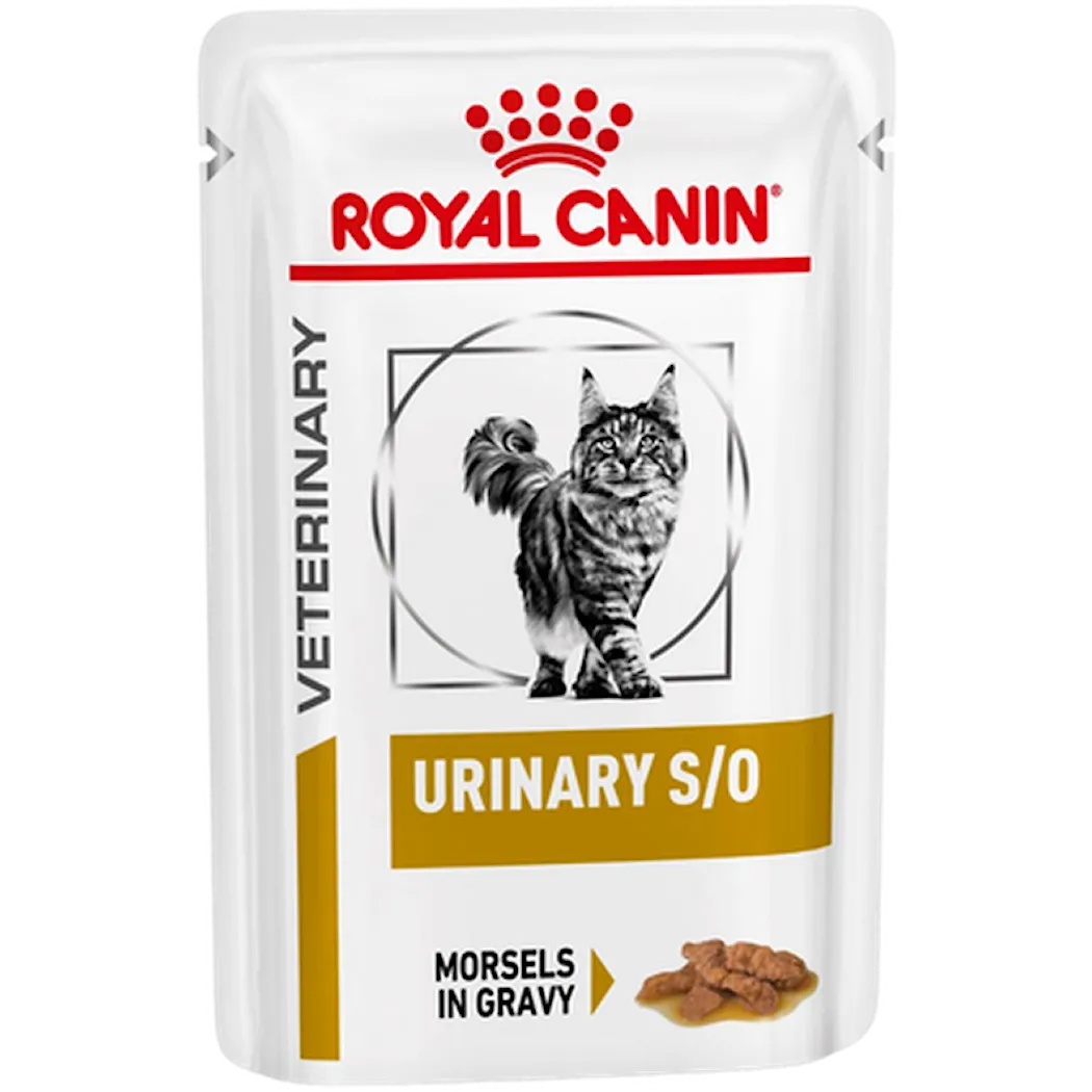 Wet Cat Urinary S/O Morsels in Gravy 85 g x 12 st - Portionspåsar