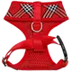 urban pup tartan röd harness back.png