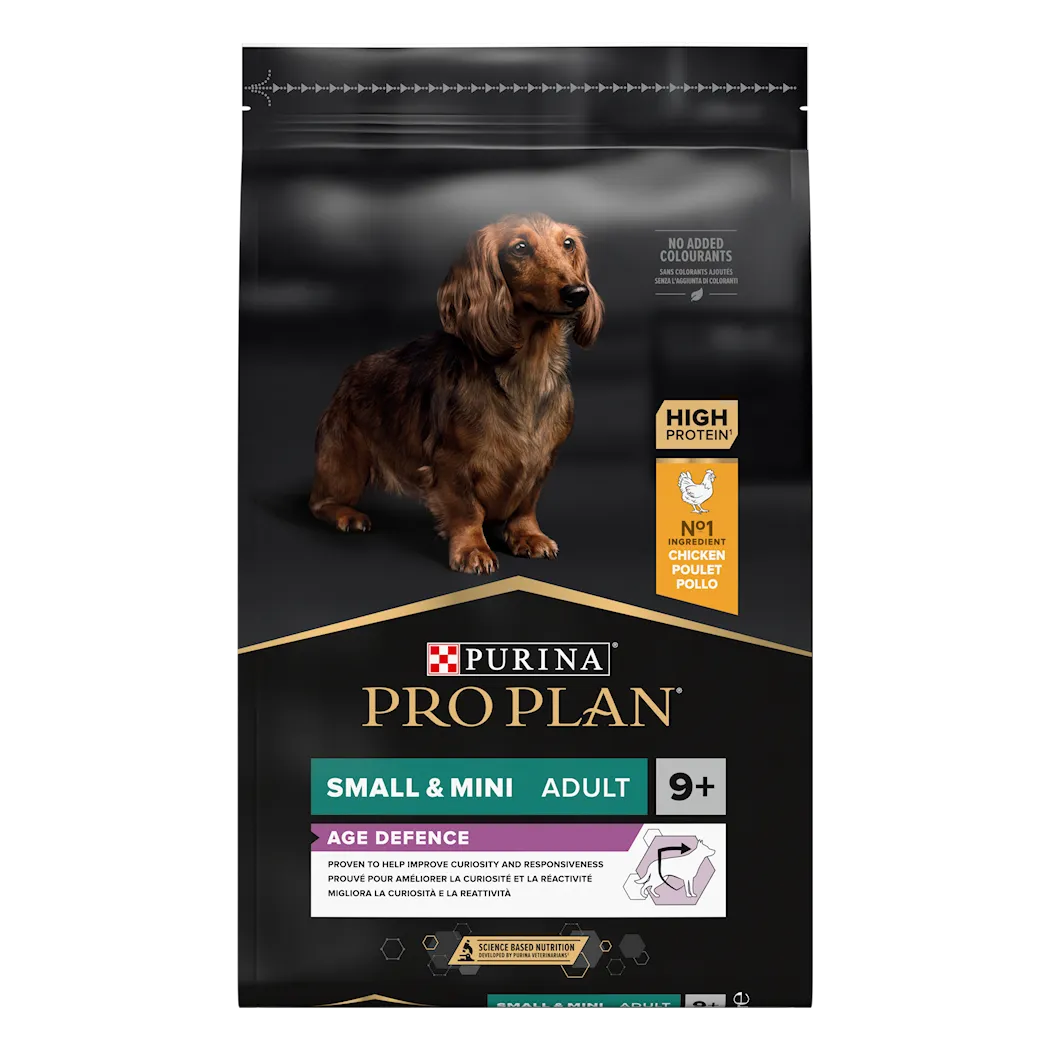 Purina Pro Plan Adult 9+ Age Defence Small & Mini Tørrfôr til små og små hunder 7 kg