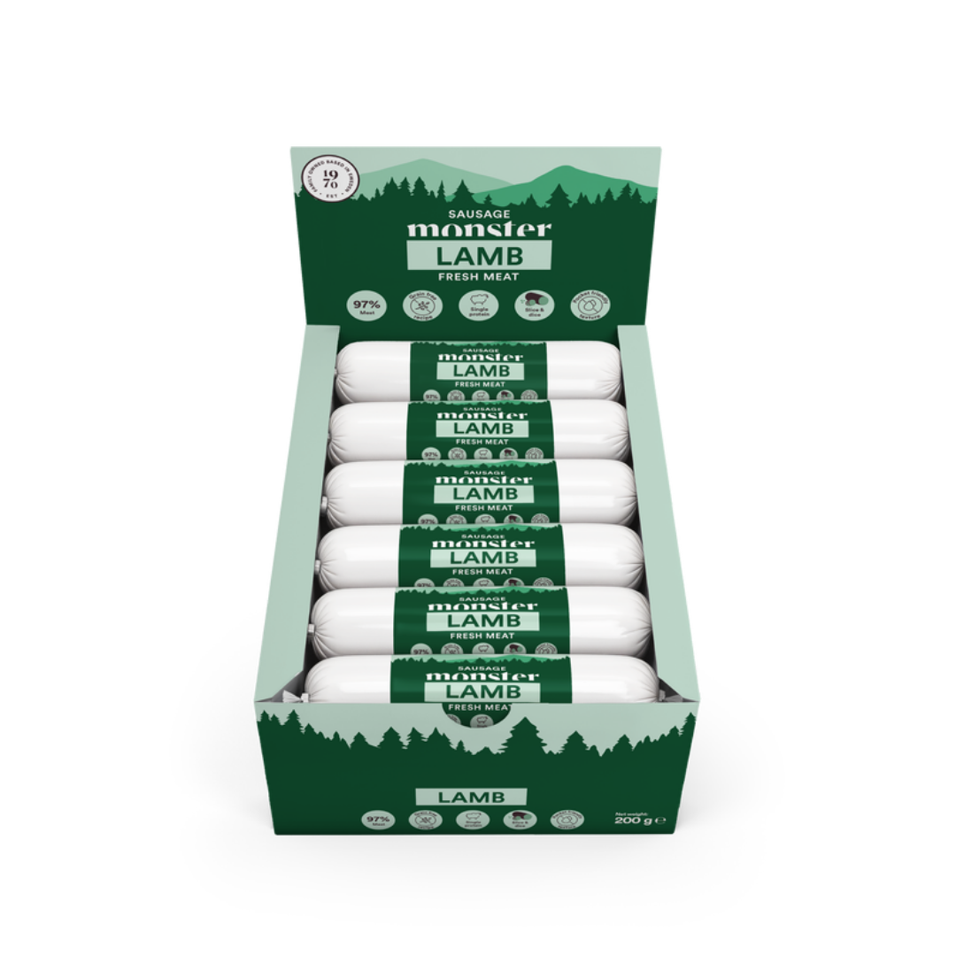 Monster Pet Food Dog Sausage Lamb