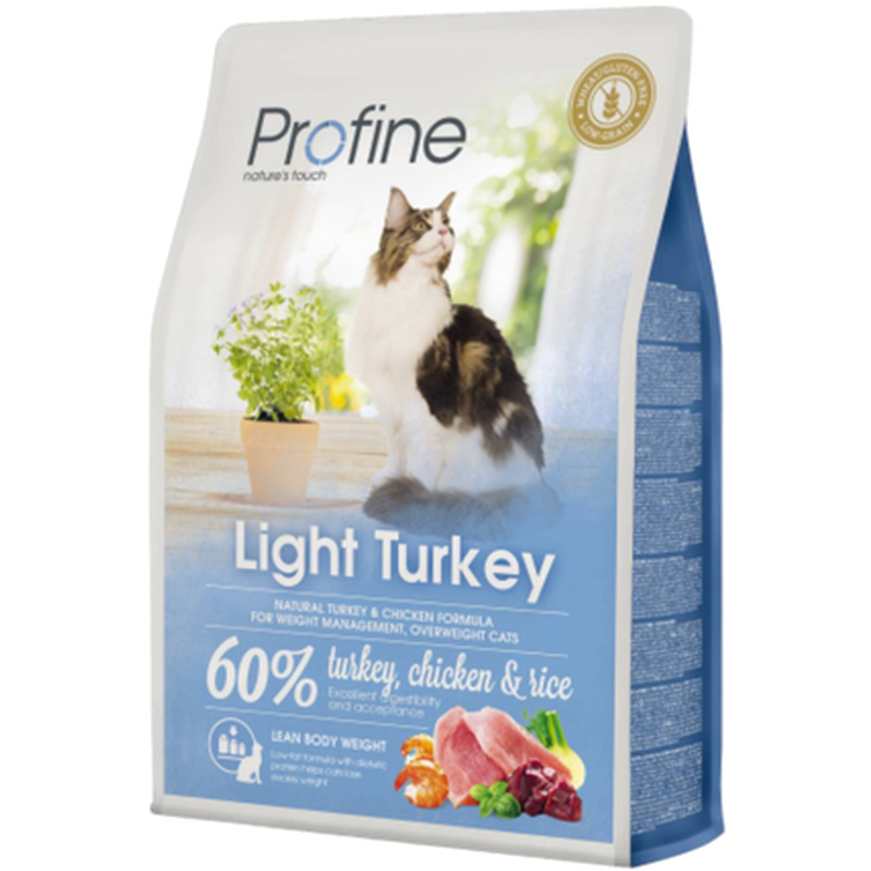 Cat Dry Food Light Turkey & Chicken 10kg - Katt - Kattfoder & kattmat - Torrfoder till katt - Profine - ZOO.se
