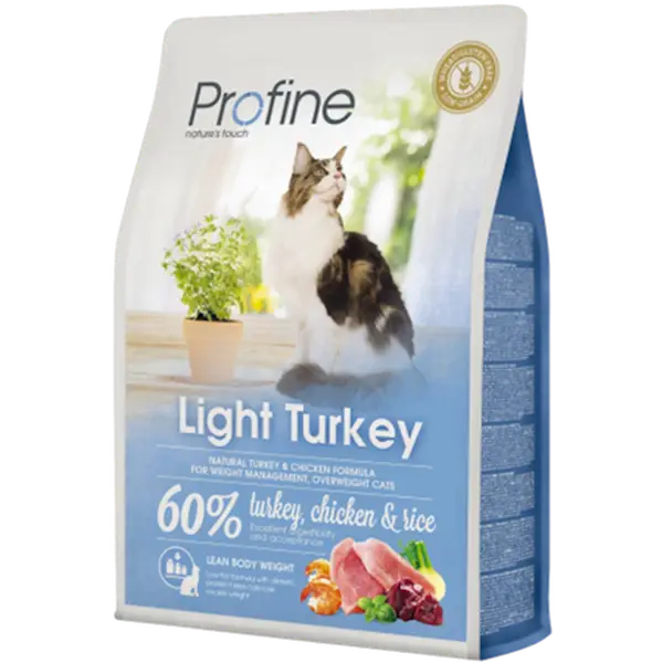 Cat Dry Food Light Turkey & Chicken 10kg