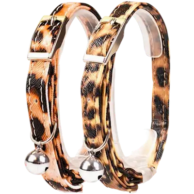 Cat Collar Leopard - Adjustable Nylon
