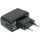 Erstatnings USB-adapter svart 1 stk.