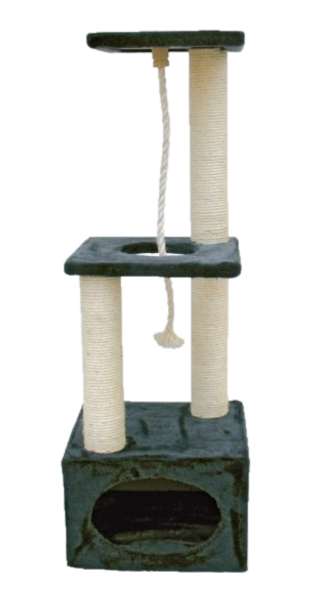 KerblPet - Klösträd Platin Pro 109 cm Grå - Katt - Klösträd & klösmöbler för katt - ZOO.se