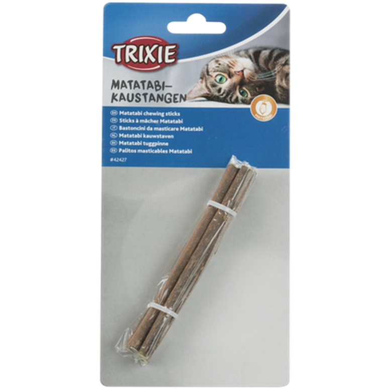 Trixie - Matatabi Chewing Sticks Brown 10 g - Katt - Kattleksaker - ZOO.se