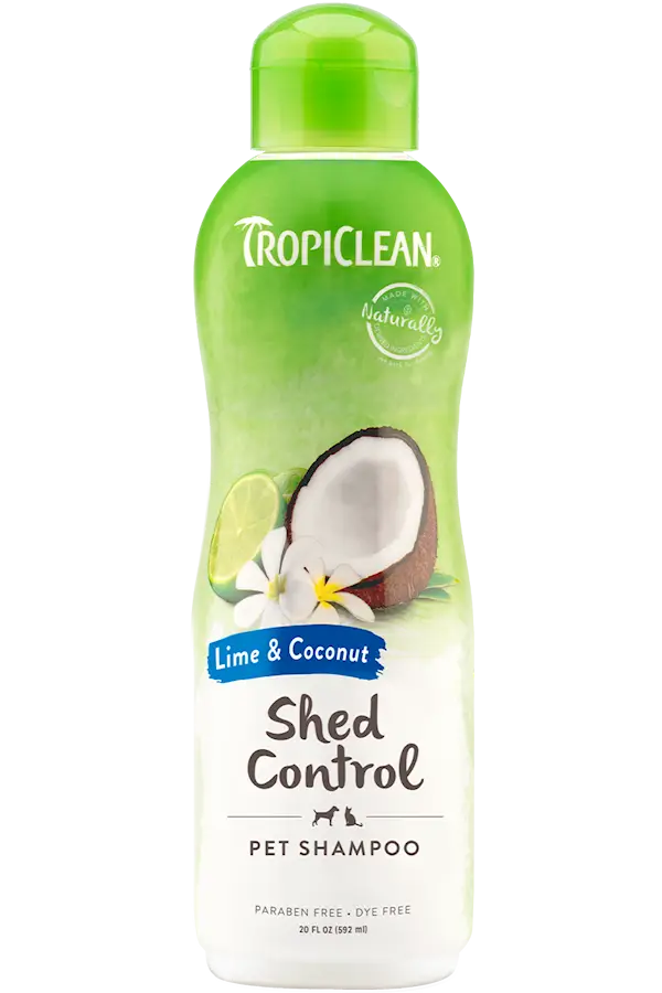 Lime & Coconut Shed Control Shampoo lemmikkieläimille 355 ml