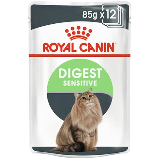Feline Wet Digest Sensitive Care Gravy 85 g x 12 st - Portionspåsar