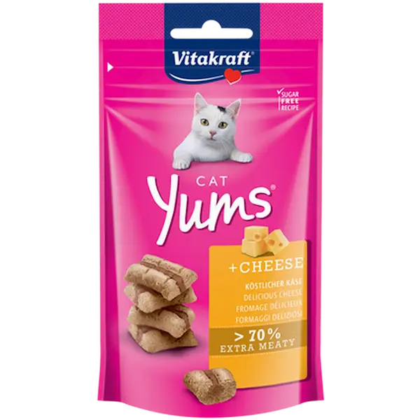 Cat-Yums med ost 9 x 40 g