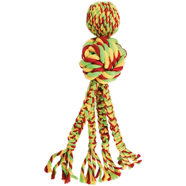 Wubba Weaves w/Rope Dog Toy