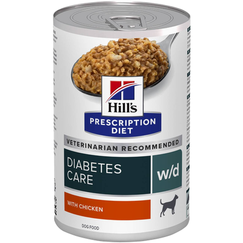 Hill's Prescription Diet Dog - w/d Diabetes Care 370 g x 12 - Hund - Hundmat & hundfoder - Veterinärfoder för hund - ZOO.se