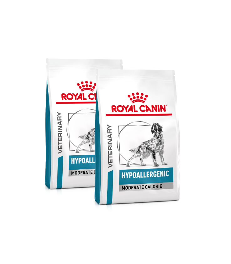Derma Hypoallergenic Moderate Calorie torrfoder f&ouml;r hund 7 kg, 2pack