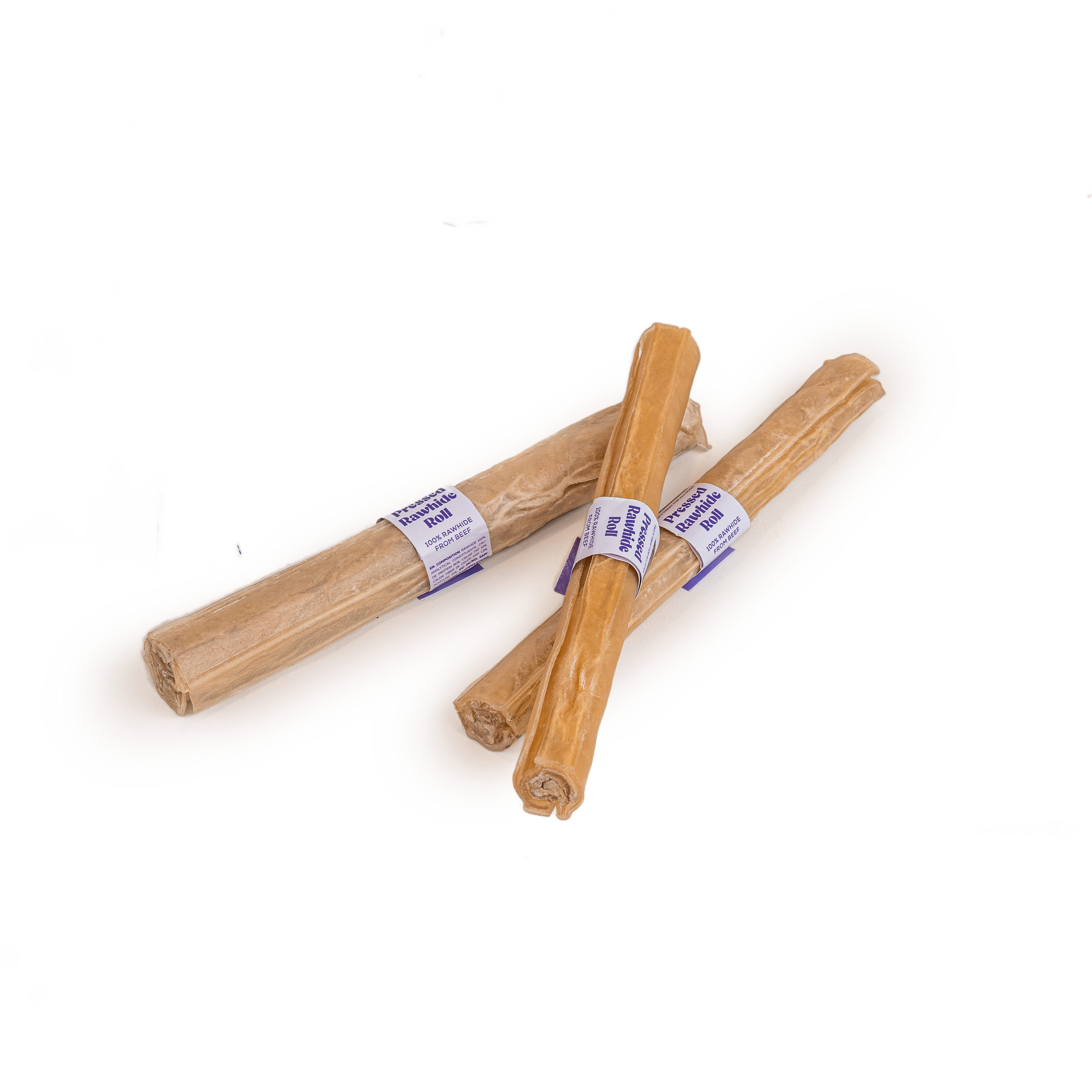 My favourite DOG - Pressed Rawhide chew Roll - Natural 20 cm - Hund - Hundgodis - ZOO.se