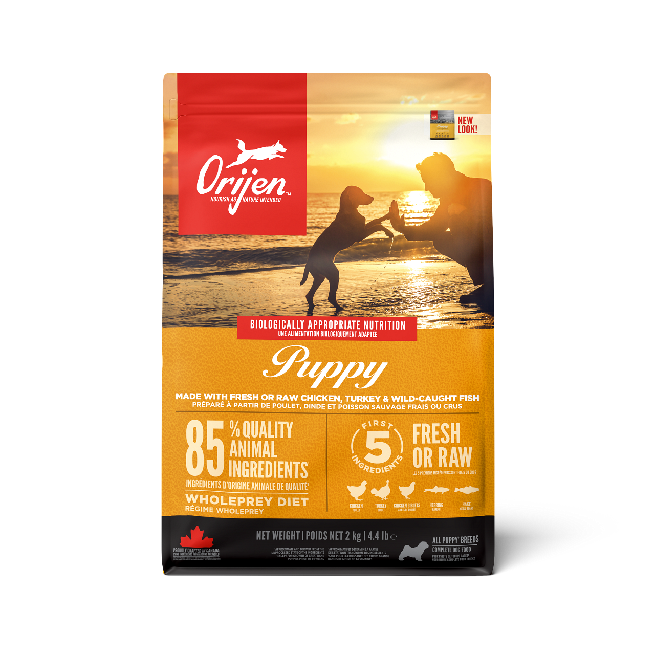 Orijen - Dog Puppy Grain Free - Dry Dog Food 2 kg - Hund - Hundmat & hundfoder - ZOO.se
