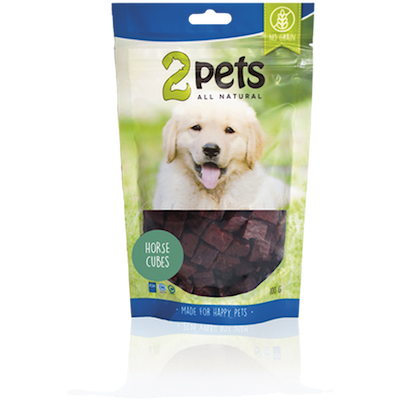 Preview of 2 Pets Dogsnack Horse Cubes 100 g