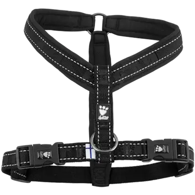 Casual Y-Harness - Dog Walking Gear Black 45 cm
