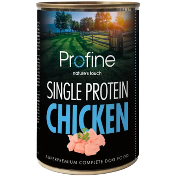 Hund Single Protein Kylling 400g