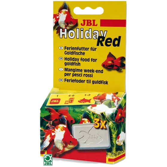 Holiday Red Complete Holiday Food for Goldfish 3 kpl