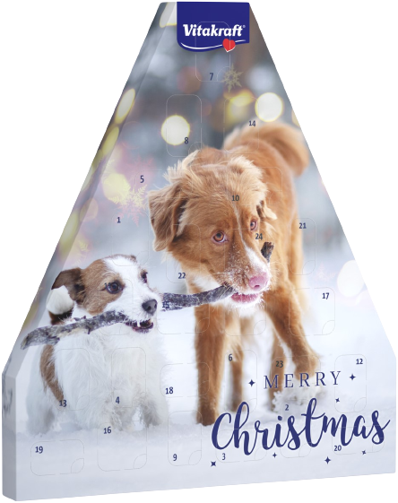 Vitakraft julekalender hund - Hund - Hundegodbiter & tyggebein - Belønningsgodbiter for hund - Vitakraft