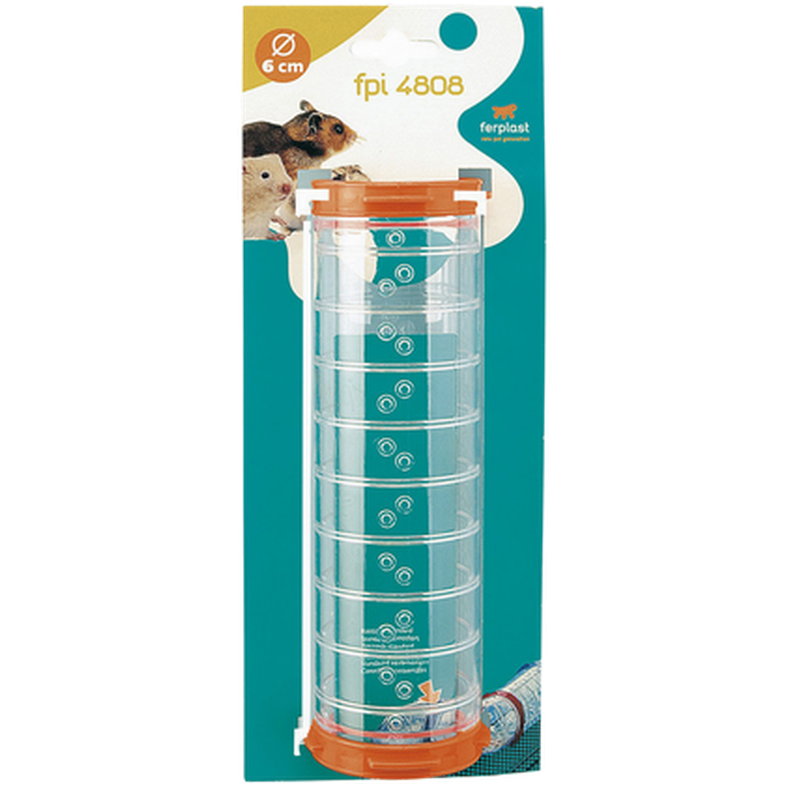 Ferplast - Hamsterrør Rett Transparent 21 cm - Smådyr - Hus & Burinteriør - Leketunell og rør - ZOO.no