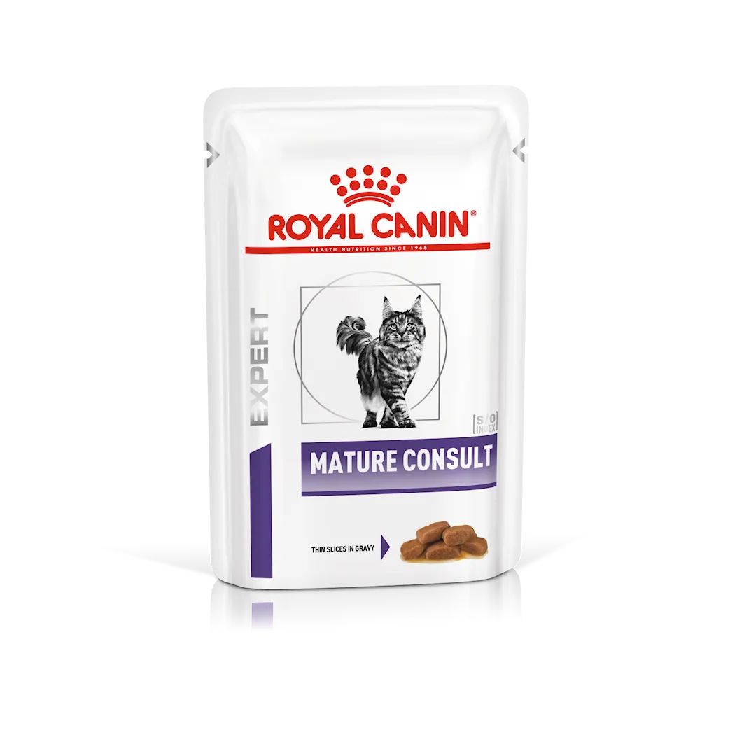 Royal Canin Veterinary Diets Cat Mature Consult våtfoder för katt 85 g x 12 st