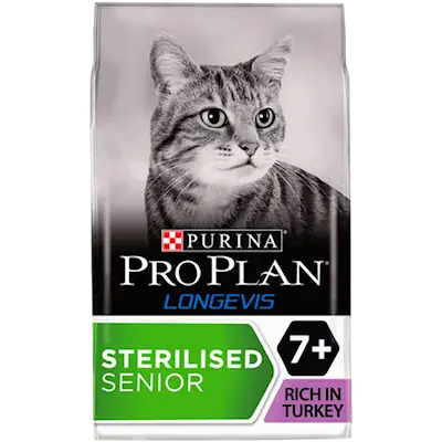 Cat Senior Sterilised Longevis® Turkey