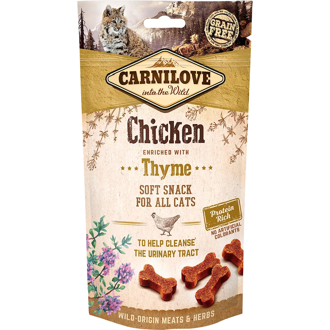 Cat Semi Moist Snack Chicken & Thyme