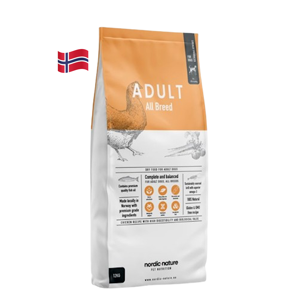 Nordic Nature - Adult 12 kg - Koirat - Koiranruoka - Kuivaruoka
