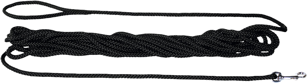 Hunter Leine Sporetau Svart 20 m