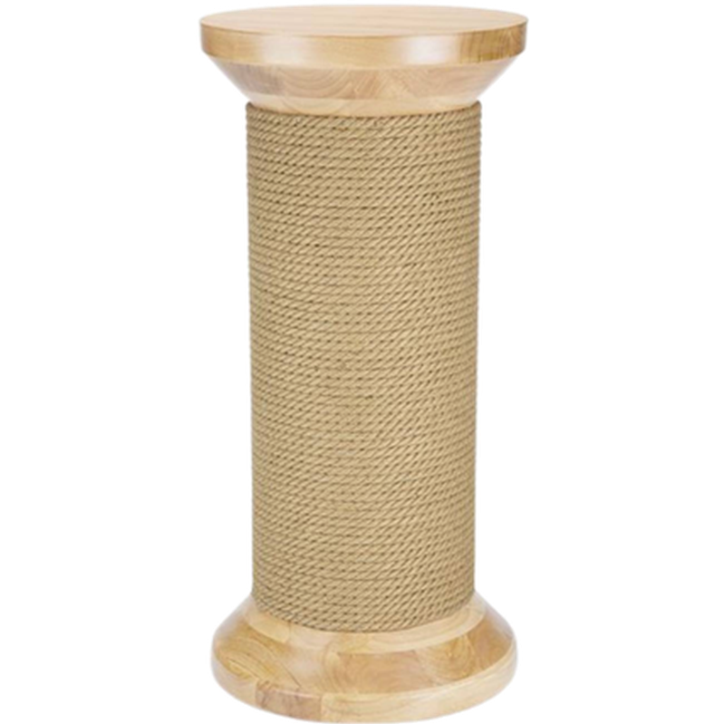 Wood Scratch Spool Kratsie Brown 74 x 35 cm - Katt - Klösträd & klösmöbler för katt - Klöspelare till katt - Designed By Lotte - ZOO.se