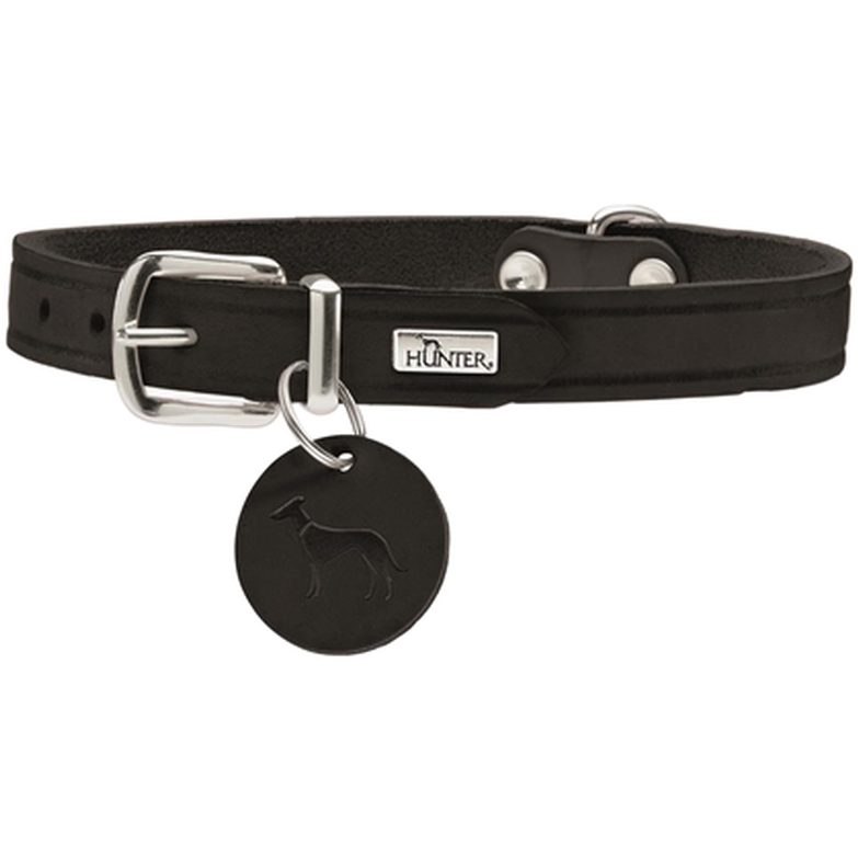 Hunter - Dog Collar Aalborg Black Small/Medium - Hund - Halsbånd - ZOO.no