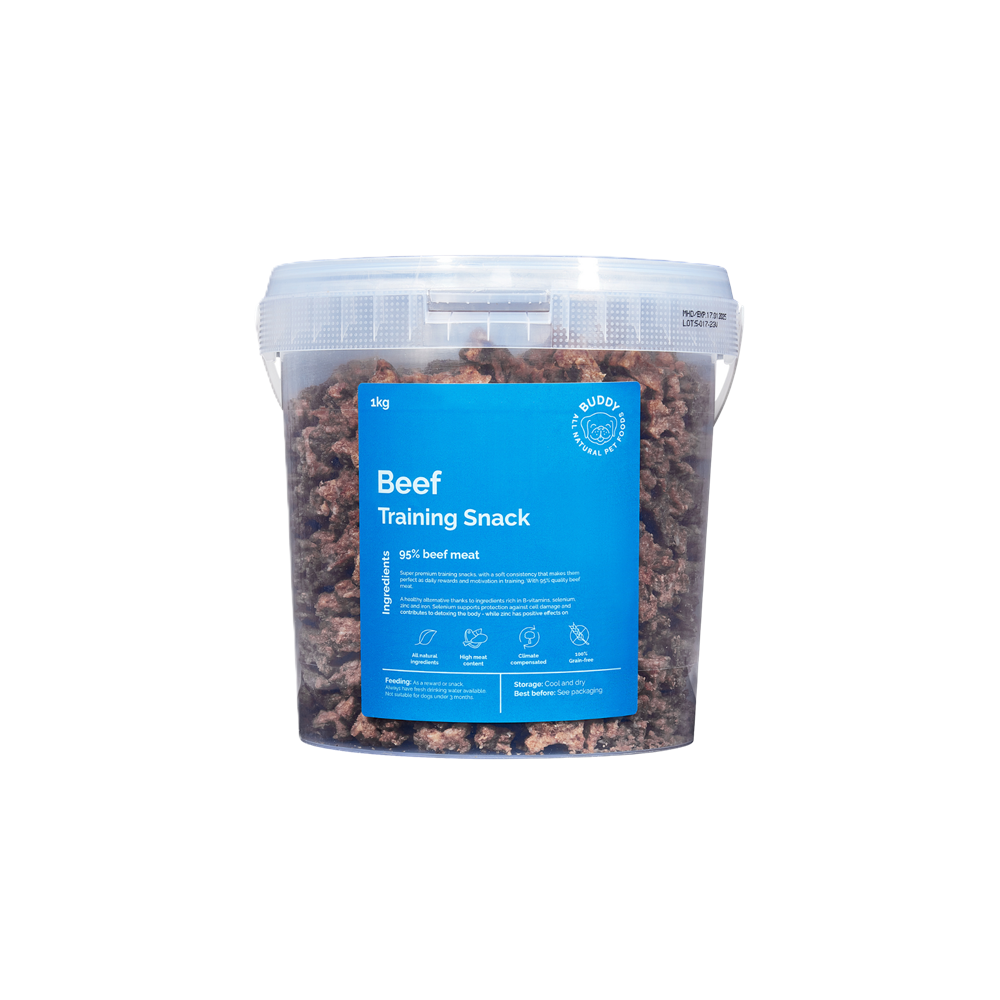Buddy Pet Foods Beef Training Snack 1 kg