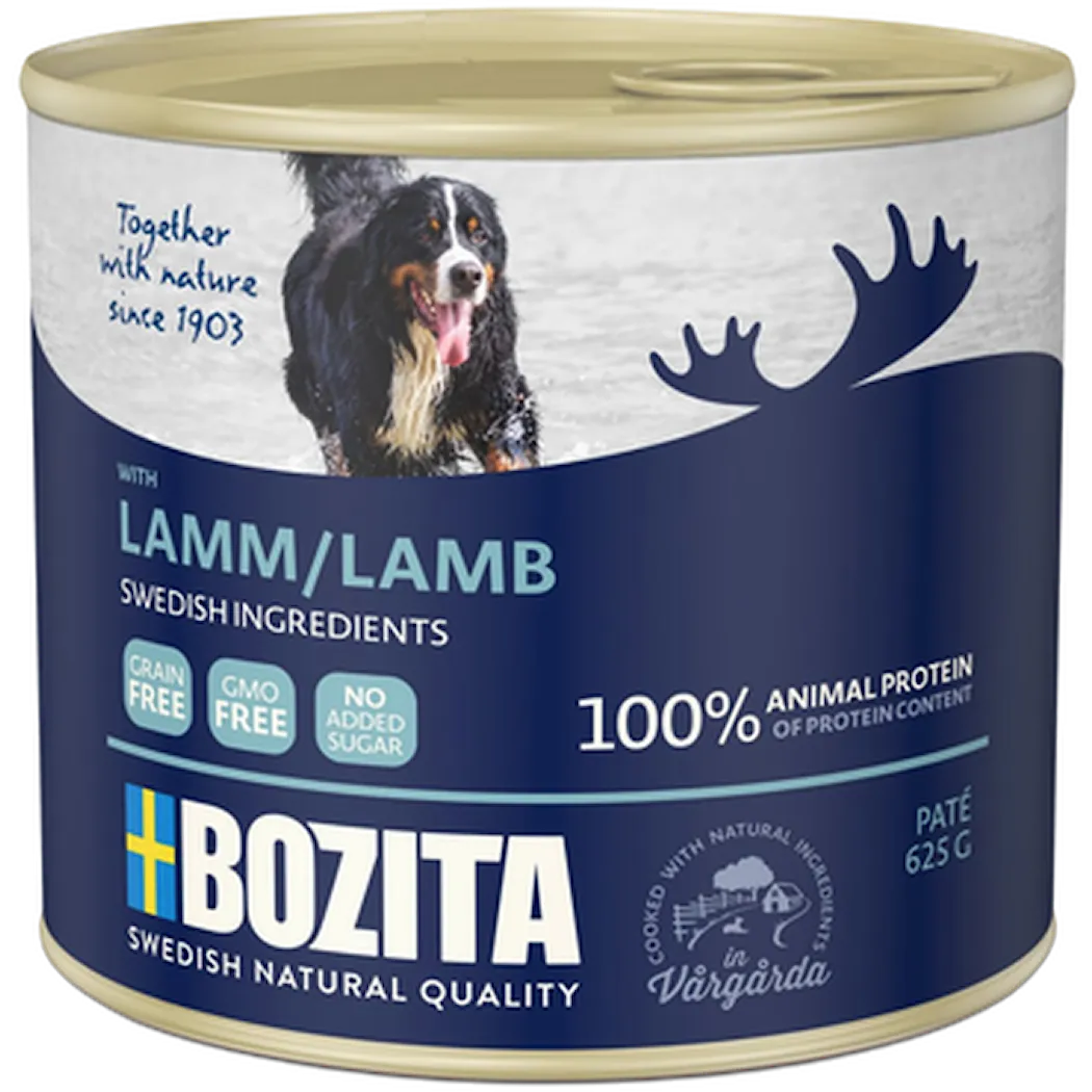 Bozita Hund Naturals Lamb paté