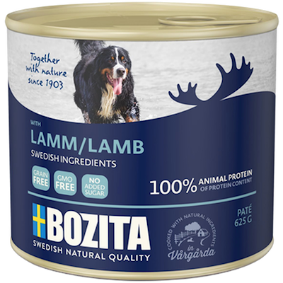 Preview of Bozita Hund Naturals Lamb paté 625 g