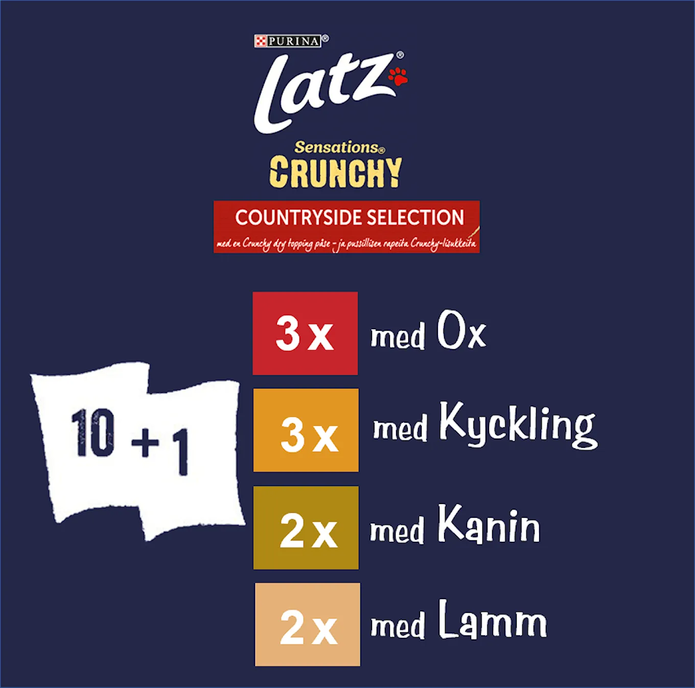 3 SE Latz Sensations Crunchy Countryside Selection